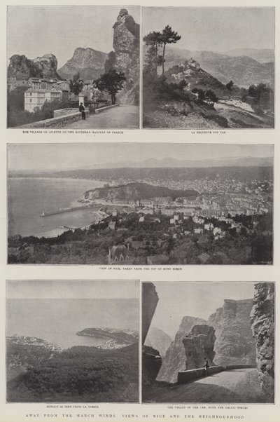 ニースとその周辺の景色 作： English Photographer