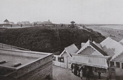 Whitley Bay, The Links (白黒写真) 作： English Photographer