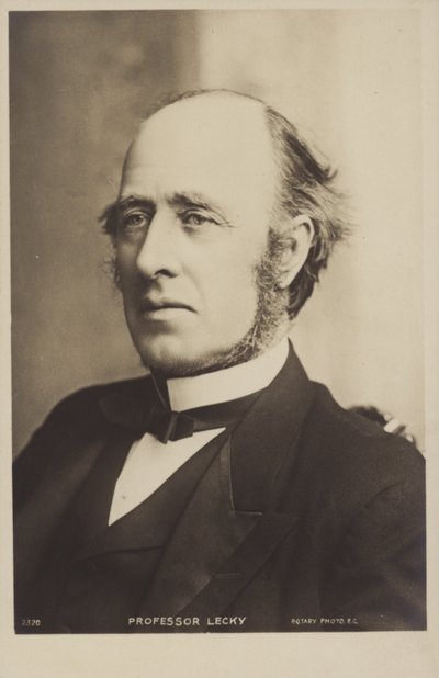 ウィリアムエドワードハートポールレッキー（1838-1903）、アイルランドの歴史家、政治理論家 作： English Photographer