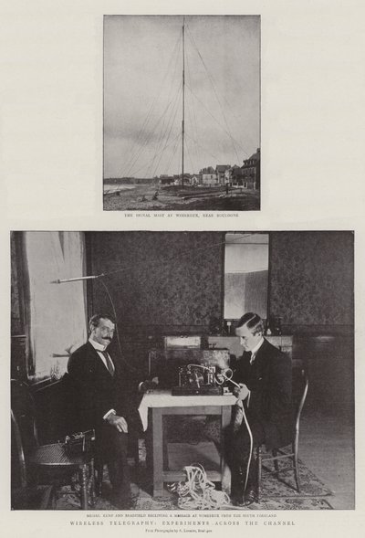 無線電信、チャネル全体の実験 作： English Photographer