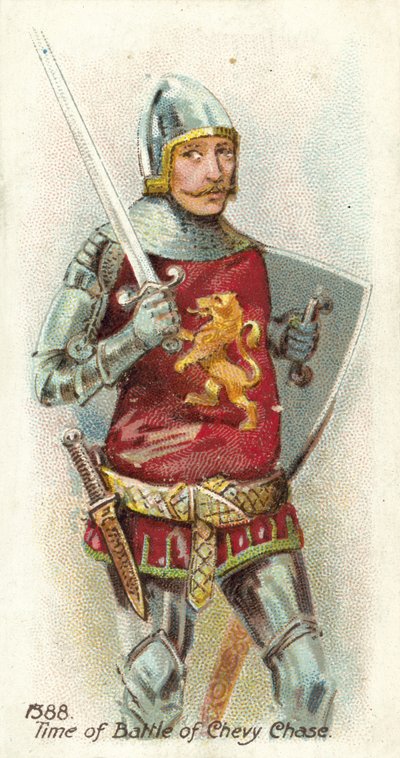 1388年、チェビーチェイスの戦いの時 作： English School