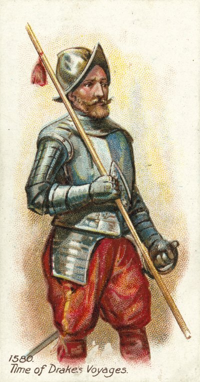 1580年、ドレイクスの航海 作： English School