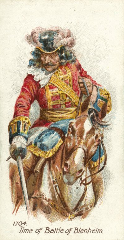 1704年、ブレナムの戦いの時 作： English School