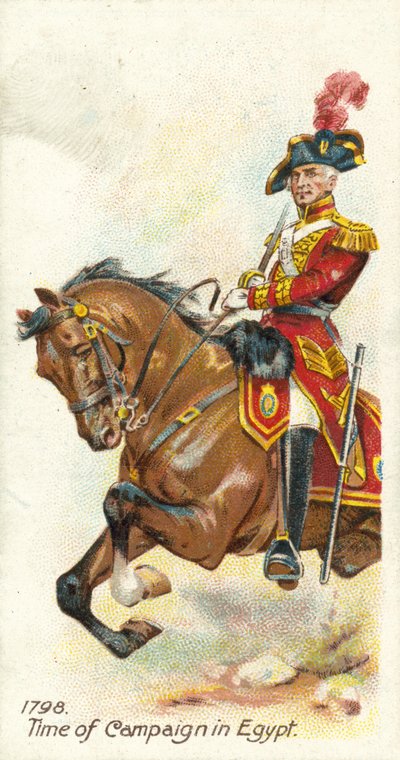1798年、エジプトでのキャンペーンの時間 作： English School