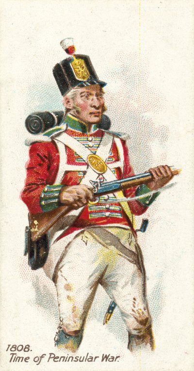 1808年、半島戦争の時 作： English School