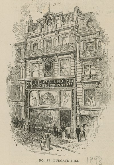 37 Ludgate Hill、ロンドン 作： English School