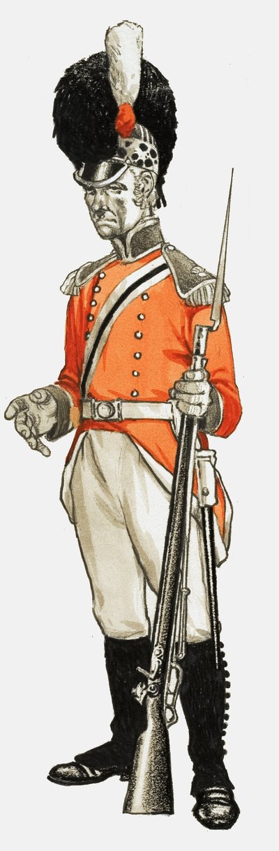 92位。ほん。 Artillery Co. Infantry Div。プライベート1803 作： English School