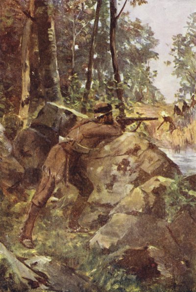 A Backwoodsman (カラーリトグラフ) 作： English School