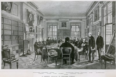 10ダウニングストリートの内閣審議会 作： English School