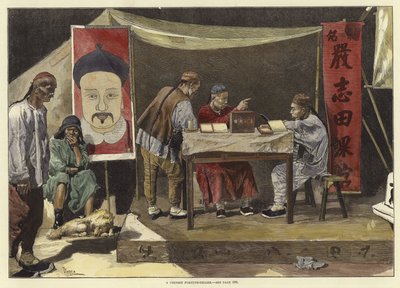 中国の占い師 作： English School