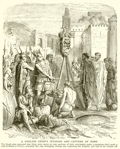 ゴーリッシュな首長の侵略とローマの捕獲 作： English School