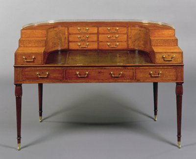 ジョージIIIカールトンハウスデスク、1800年頃（木） 作： English School