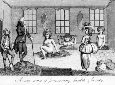 健康と美を守る新しい方法、1786年 作： English School