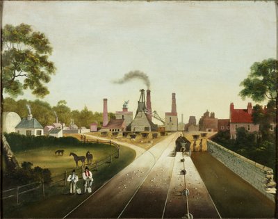 「A」ピット、バックワース、1823-67年 作： English School