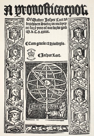 ジャスパーレートによる予後（fl.1485-1532）、R。バンクスによって印刷、1524 作： English School
