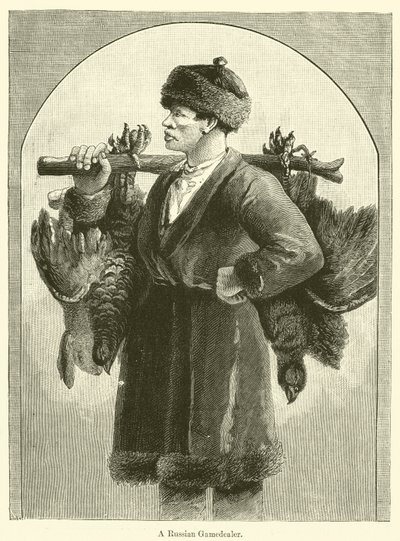 ロシアの賭博師（彫刻 作： English School