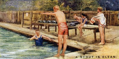 スカウトはきれいだ、1929 作： English School