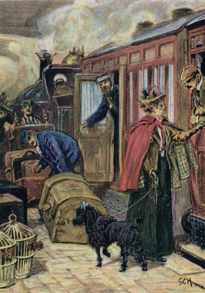 近代的な駅 作： English School