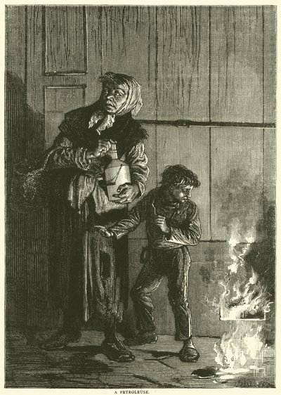 1871年4月の石油 作： English School