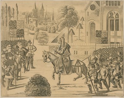 ジョン・ボールと呼ばれる司祭がイギリスで大騒ぎを巻き起こす 作： English School