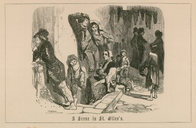 St Gilessのシーン 作： English School