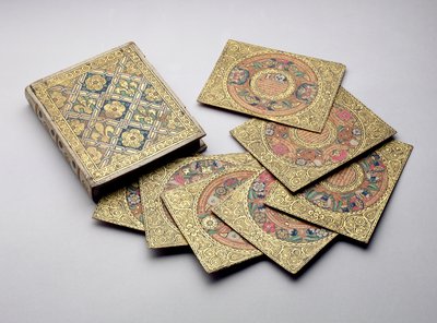 16世紀半ばの塹壕とそのボックスのセット 作： English School