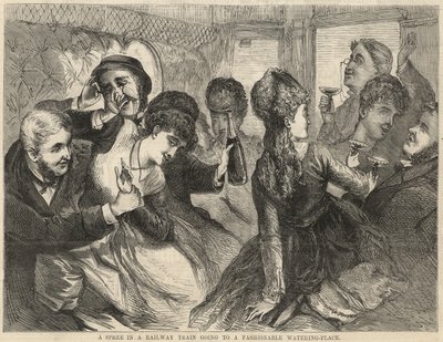 おしゃれな水飲み場に行く鉄道の酒宴 作： English School