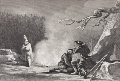 「歴史的肖像画のギャラリー」からの危険なインド人、1880年頃出版 作： English School
