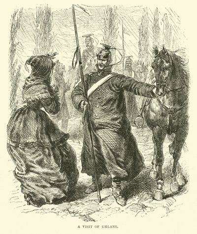 1871年3月のウーラン訪問 作： English School