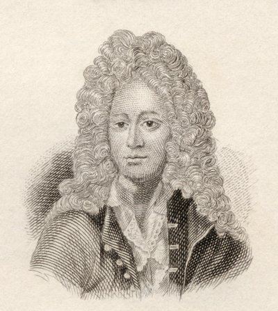 1825年に公開された「クラブの歴史辞典」からのアーロンヒル 作： English School