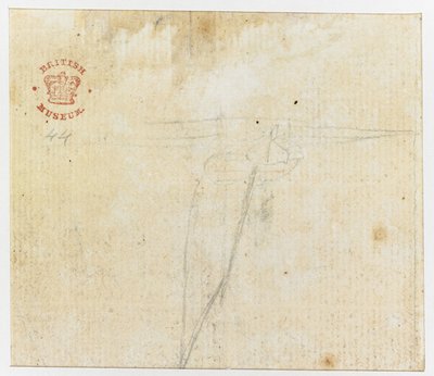 追加。 15508、f.44v、クック船長の最初の航海を示す、インドのインクでの「DRAWINGS」からのスケッチ 作： English School