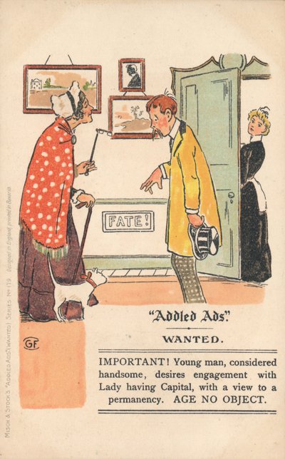 Addled Adsはがき 作： English School