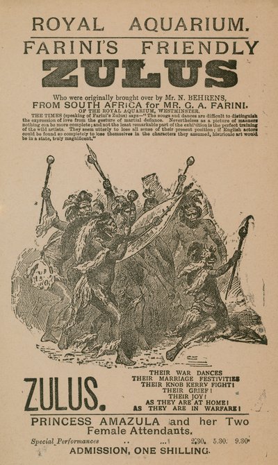 Farinis Friendly Zulusの広告 作： English School