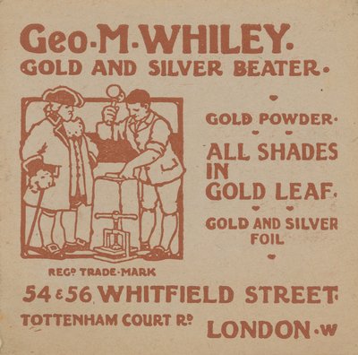 George M Whileyの広告 作： English School