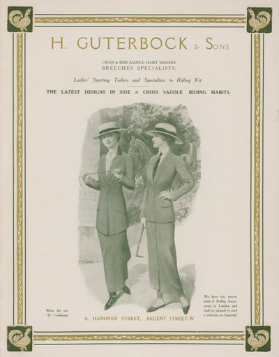 H Guterbock & Sons, ladies