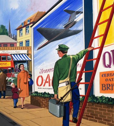 広告法案ポスター 作： English School