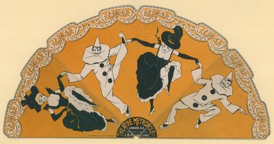 Theatre Metropole、ペッカム、ロンドンの広告チラシ 作： English School