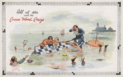 Cross Word Craze（カラーリトグラフ）でAll at sea 作： English School
