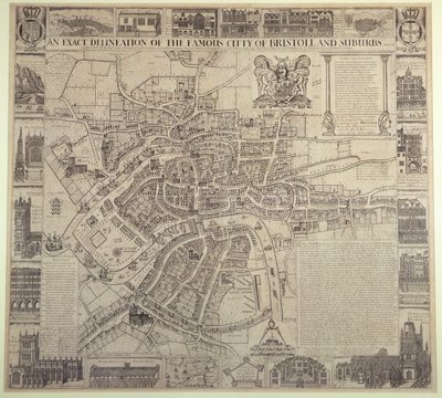 "An Exact Delineation of the Famous City of Bristol and Suburbs", by James Millerd, pub.1673   1453240   ja       japanese Successfully Translated  Original: Windsor Great Walk Translat: Windsor Great Walk 1435929 ja japanese Successfully Translated Origin 作： English School