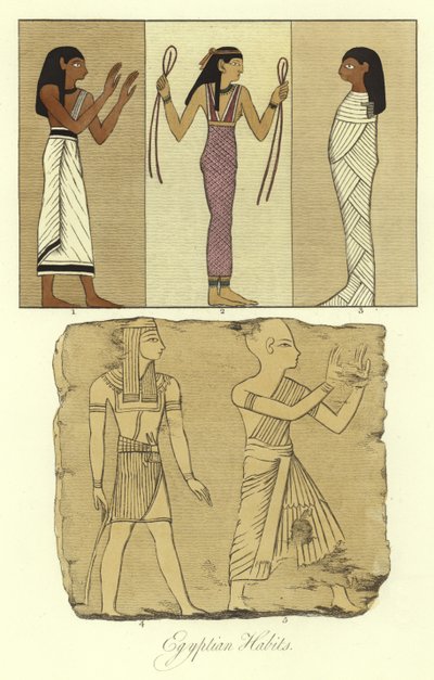 古代エジプトの衣装 作： English School