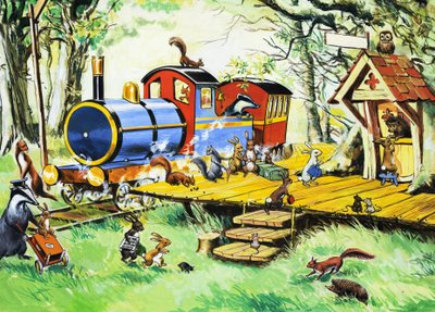 動物駅 作： English School
