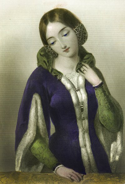 1856年にヘンリーG.ボーンによって印刷されたボヘミアのアン、クイーンからリチャード2世まで 作： English School