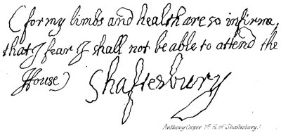 アンソニークーパー（Shaftesburyの1st E） 作： English School
