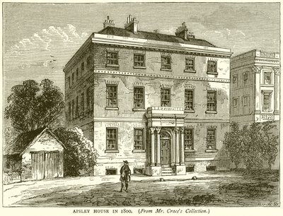1800年のApsley House 作： English School