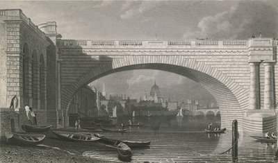 アーチのウォータールー橋 作： English School