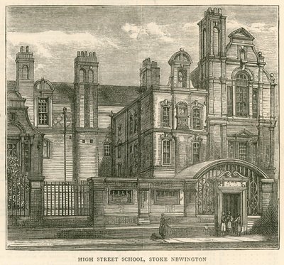 ロンドン教育委員会の建築：ハイストリートスクール、ストークニューイントン、ロンドン 作： English School