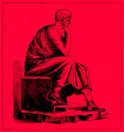 アリストテレス、「イラストレイテッド・ヒストリー・オブ・ザ・ワールド」のイラスト、c.1880を発行（デジタル拡張画像） 作： English School