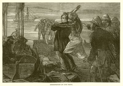 メイヨー卿の暗殺（1872） 作： English School
