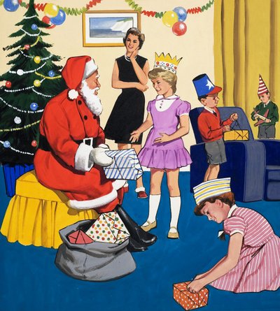クリスマスパーティーで 作： English School