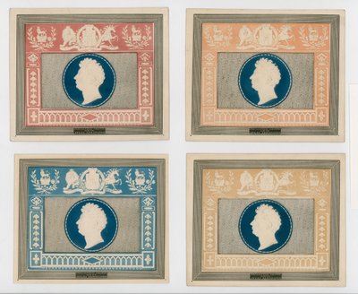 アトラス新聞、ジョージ20世の戴冠式のための景品、1820年1月19日 作： English School